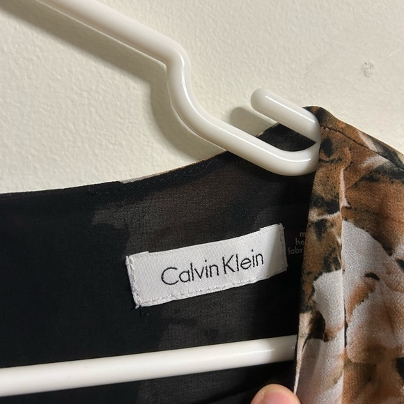 Calvin Klein Floral Blouse - Picture 4 of 4